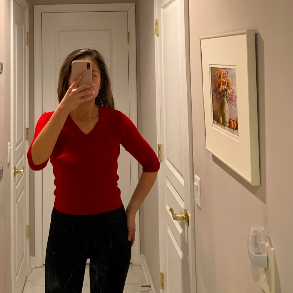 Sisley Red Sweater